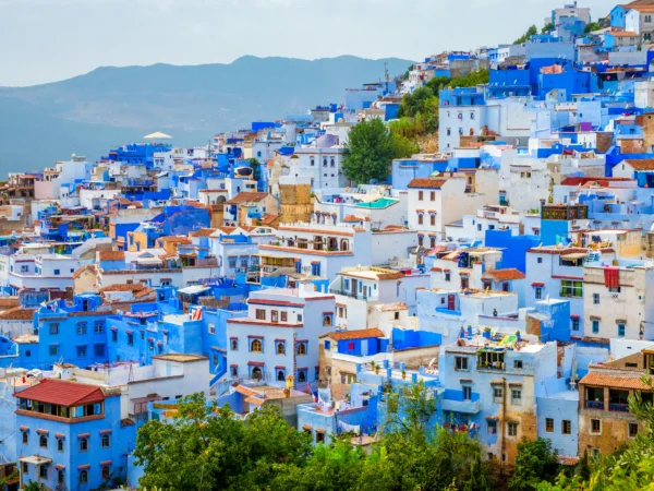Blue city of Morocco