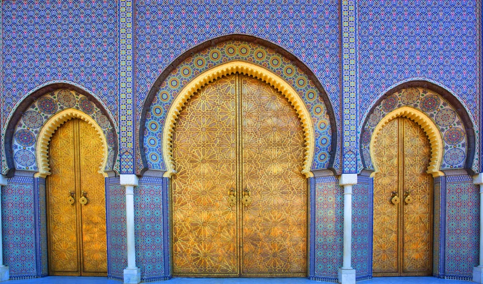 Fes Royal Palace gate