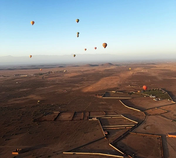 Volo in mongolfiera a Marrakech