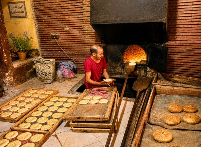 Pubblico a Marrakech